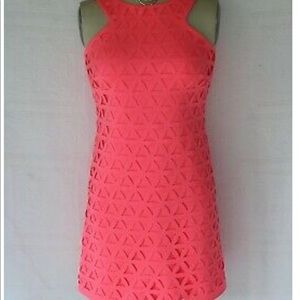 Lily Pulitzer Mango Laser Cutout Dress